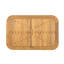 Ensemble de conversation d'extérieur en bois d'acacia et corde tissé avec table basse Lucca