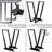 22-Inch V-Shape Adjustable Firewood Rack - Durable Iron, Rust-Resistant, High Capacity