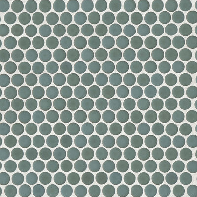 Carreau de mosaïque en porcelaine Penny