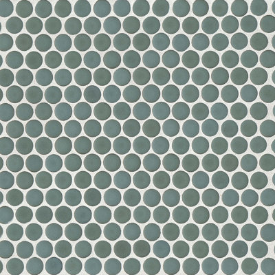 Carreau de mosaïque en porcelaine Penny