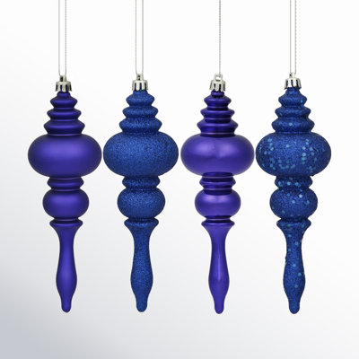 7" Shatterproof Finial Ornament