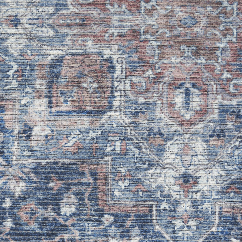 New Concepts Machine Washable Area Rug, Round 4'