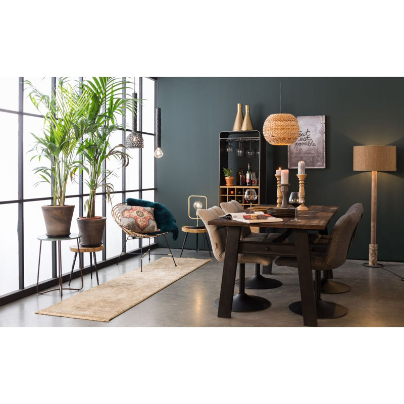Vino Solid Wood Bar Cabinet