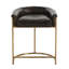 Calvin Upholstered Counter Stool with Metal Frame-358890335-358890331-358890328