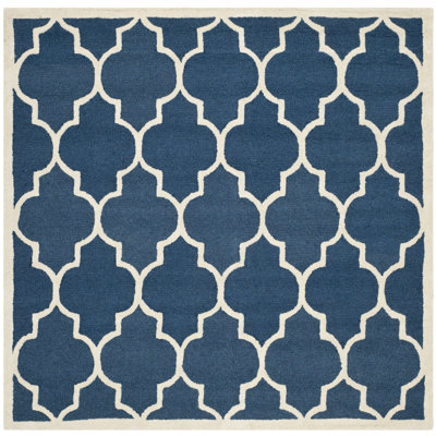 Cannen Hand Tufted Wool Geometric Rug