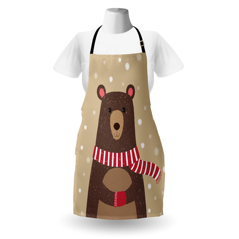 No Pattern Bib Apron