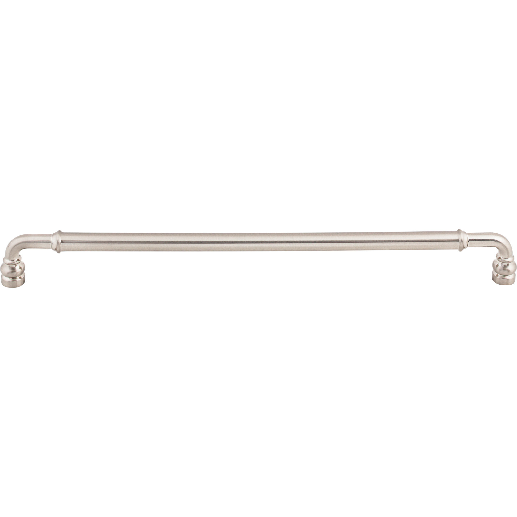 Brixton Bar Pull, 12" Center to Center, Brushed Satin Nickel