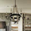 Jewel 6 - Light Candle Style Chandelier
