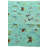 5x8 Perry Turquoise Rug