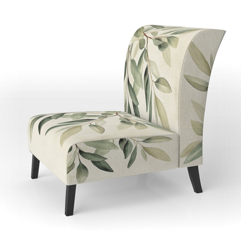 Fauteuil de chambre Eucalyptus, Slipper Armless