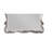 Antique Platinum Finish Mirror
