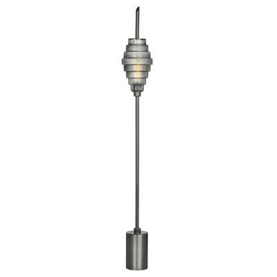 Lampe sur pied en verre Pinnacle