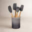 Silicone 5 piece Utensil Set with Crock-21513245