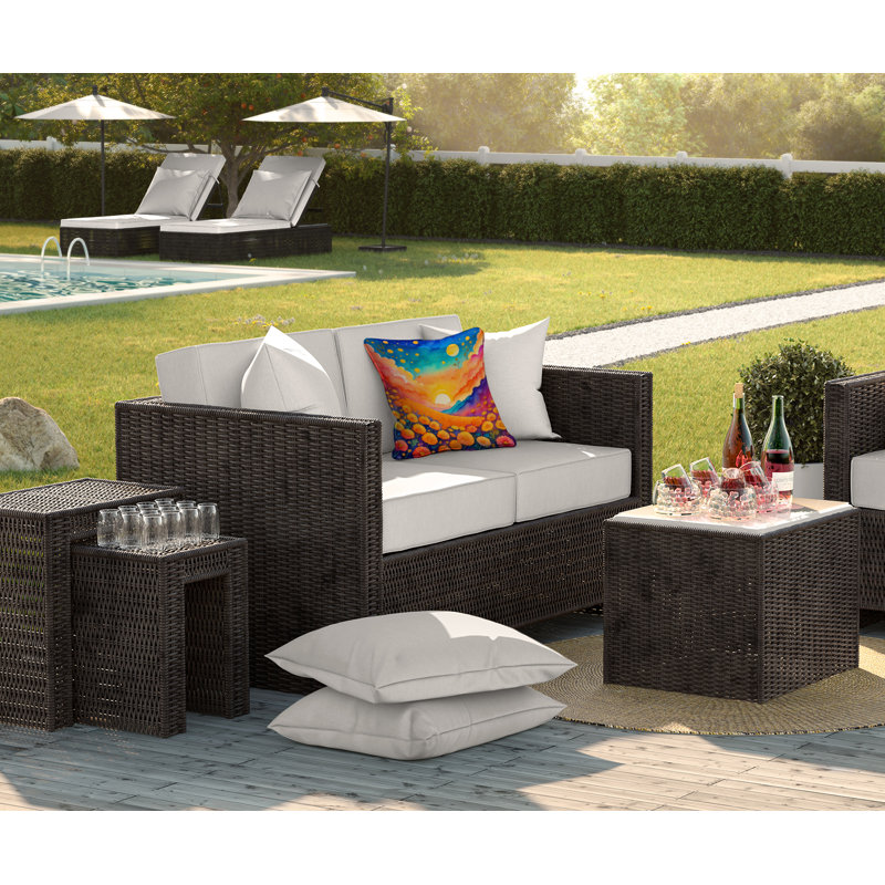 Other/No Pattern Outdoor Throw Pillow, 18" x 18"