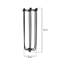 Metal Oval Lamp Shade ( Uno )-1808328119