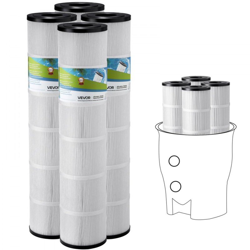 Hot Tub Spa Pool Filter Cartridge 130 Sq. Ft Compatible Pentair CCP520