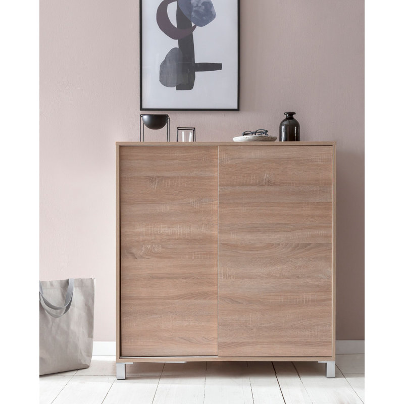 20 Pair Shoe Storage Cabinet, Sonoma