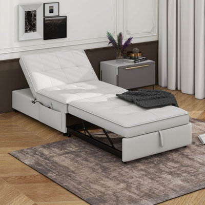 Canapé-lit, fauteuil inclinable, canapé-lit convertible 4-en-1
