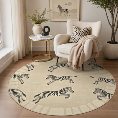 Tapis gris / brun Aldovin Aura
