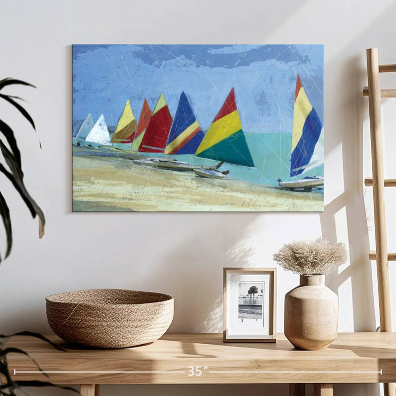 Sailboats Aletra, H 16 po x l 24 po