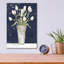 «Tulips on Navy I» par Cindy Jacobs, art mural en verre acrylique-1563314807