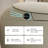 12" Rough-In Egg-shaped Fully Integrated Automatic Smart Toilet for Home, Operates Without Water Pressure Restrictions