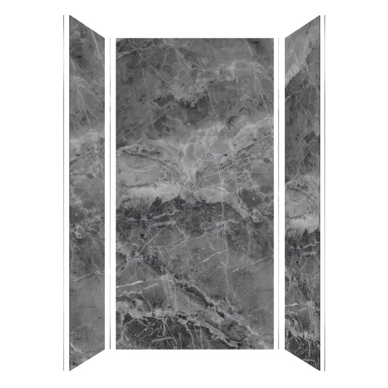 Revêtement mural Titan, Gris Maelstrom, H 96 po x l 48 po x P 39 po