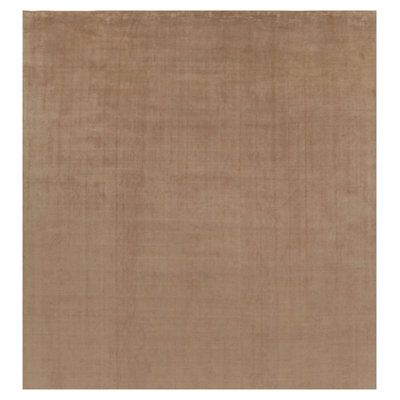 Rug & Kilim’S Oversized Contemporary Textural Rug In Beige-Brown Tones