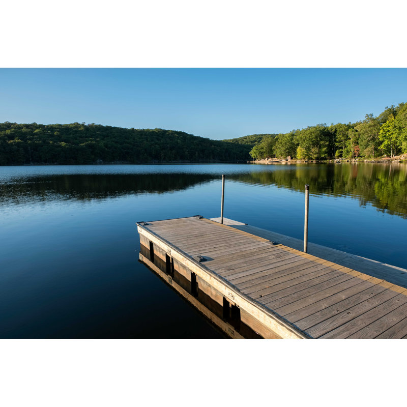 Lake Sebago - Photographie sur toile tendue, H 20 po x l 30 po