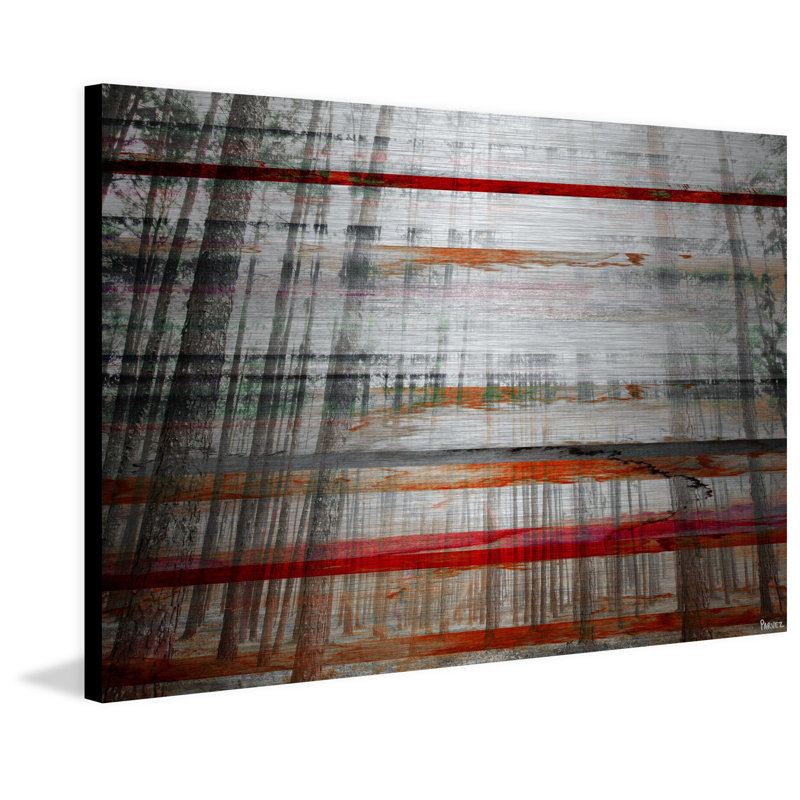 «Gray Trees» par Parvez Taj - impression, H 24 po x l 36 po x P 1,5 po