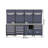 Workshop garage complete storage system set
