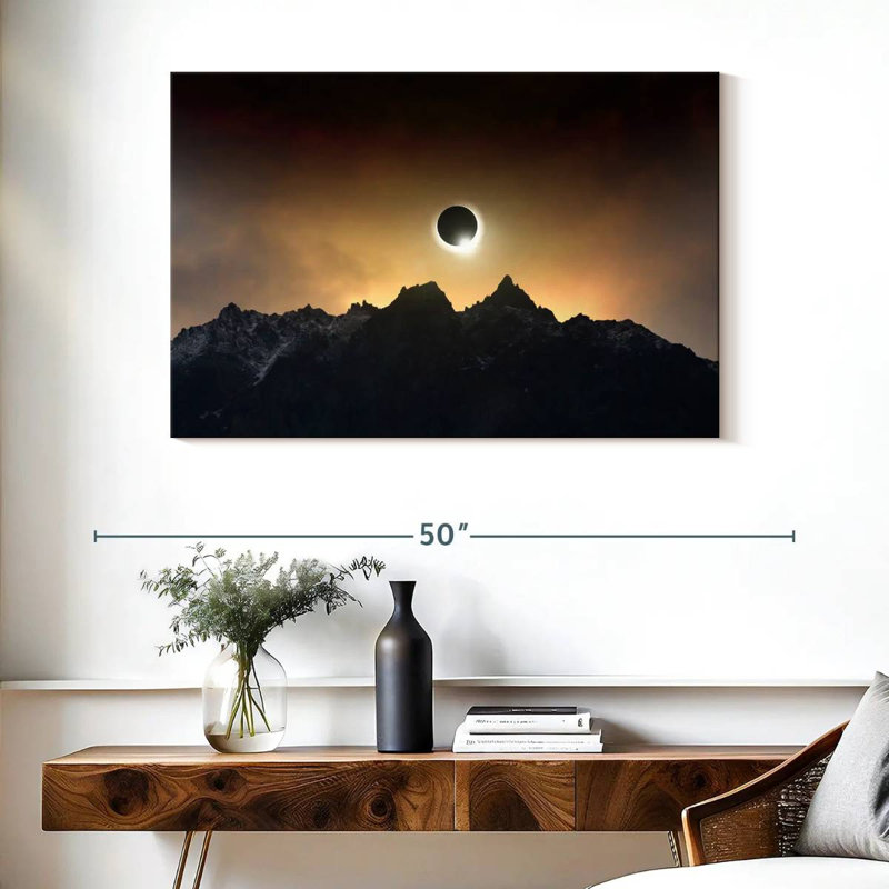 Oberle Spectacular Solar Eclipse, 26" H x 39" W