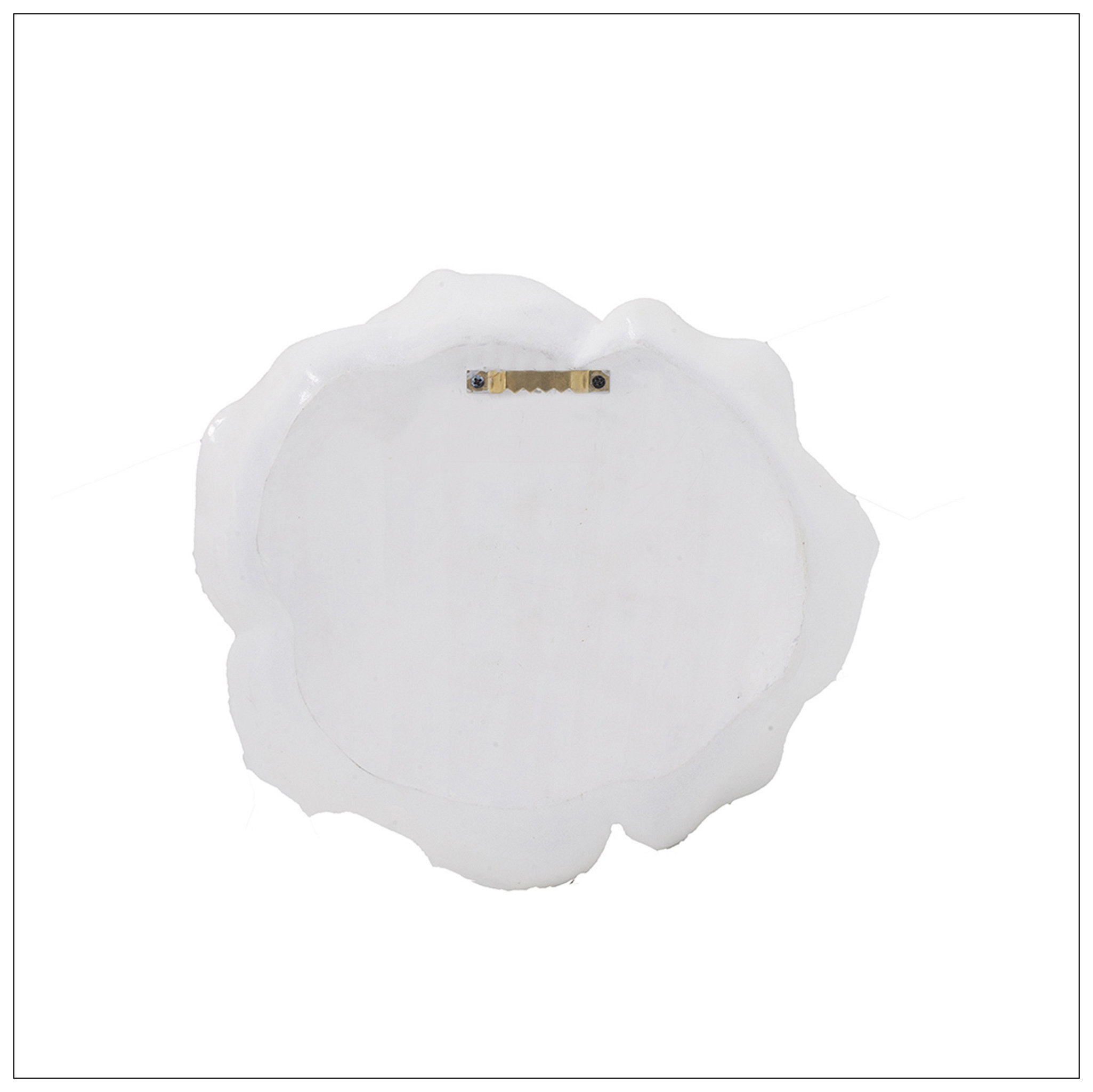 S/2 Gold Rose Hanging Wall Accents