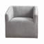 Fauteuil demi-tonneau rembourré Nice