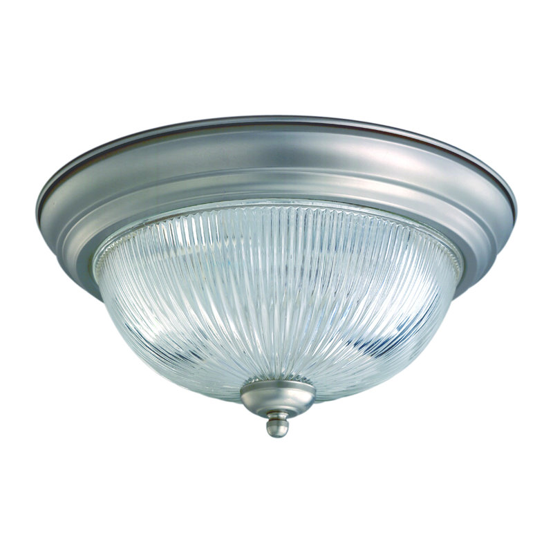 Villacorta Glass Flush Mount, 13.25" H x 6.25" W