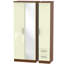 Yvette 3 Door Manufactured Wood Wardrobe-18860455-23704773