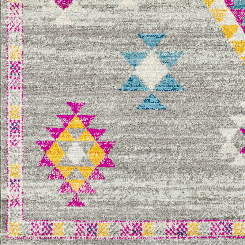 Mila Southwestern Indoor Rug, Rectangle 6'7" x 9'