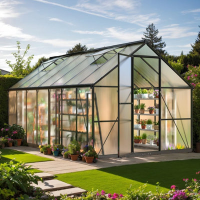 Serre pour l'extérieur, serre en polycarbonate