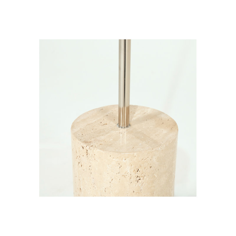 Floor Lamp Task Floor Lamp, 25 W, Silver, Silver