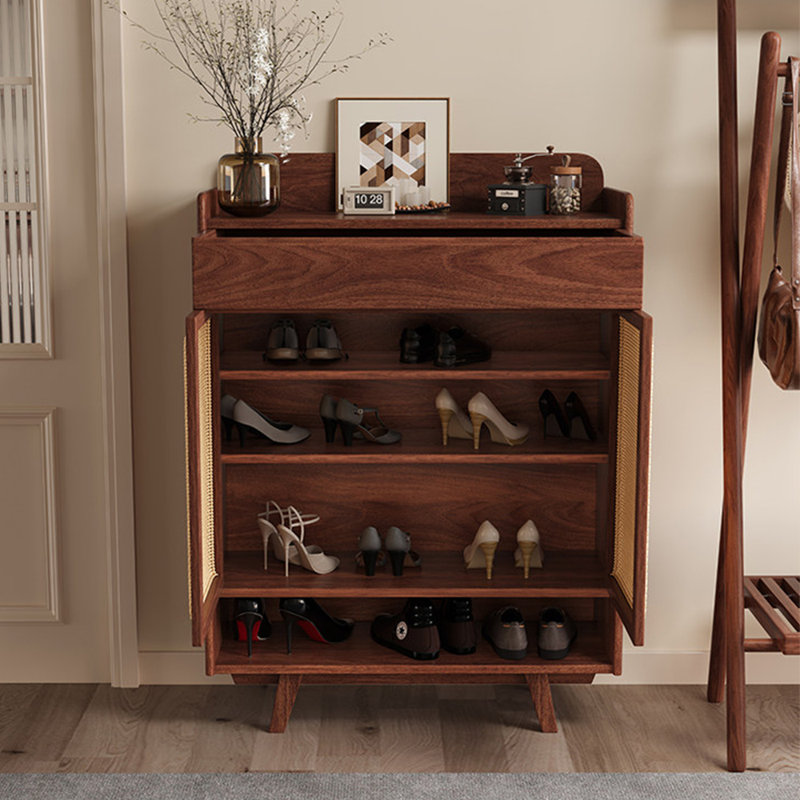 Rangement à chaussures rétro et pratique