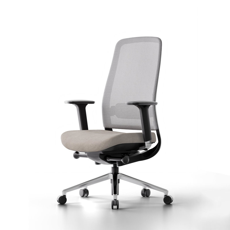 Chaise de travail Elevate, Without Headrest, Dune, Black