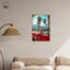 Art Remedy, toile d'art moderne tigre rouge, Mustang rouge rugissant II-111214737-111214741