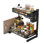 Spice Rack with Adjustable Racks
