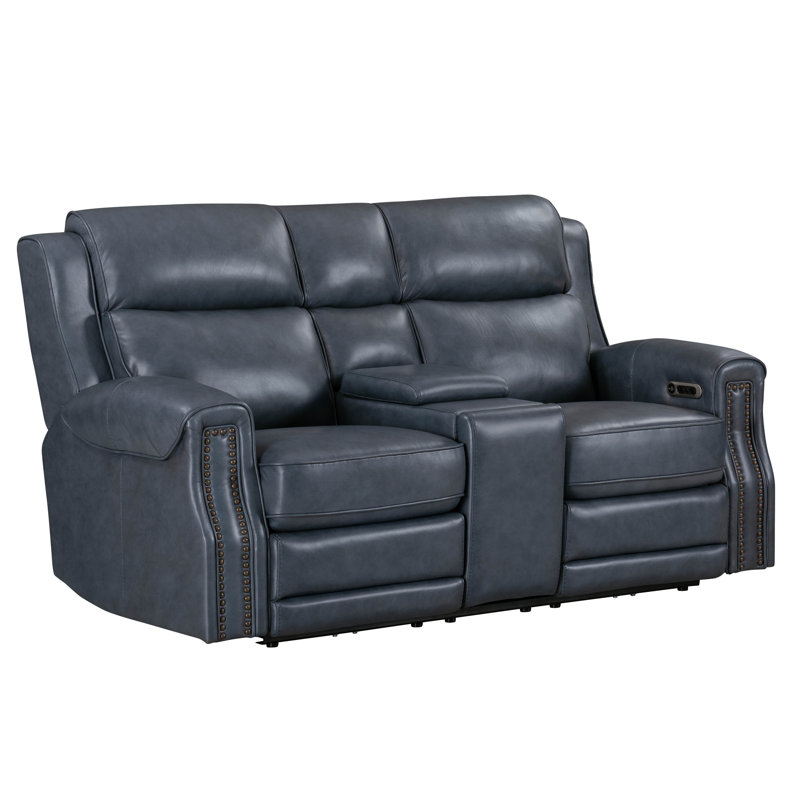 Causeuse inclinable à commande électrique Orduna, Marina Dream Top Grain Leather