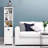 Calianna 63" H Tall Bathroom Storage, Freestanding Bathroom Cabinet with Drawer