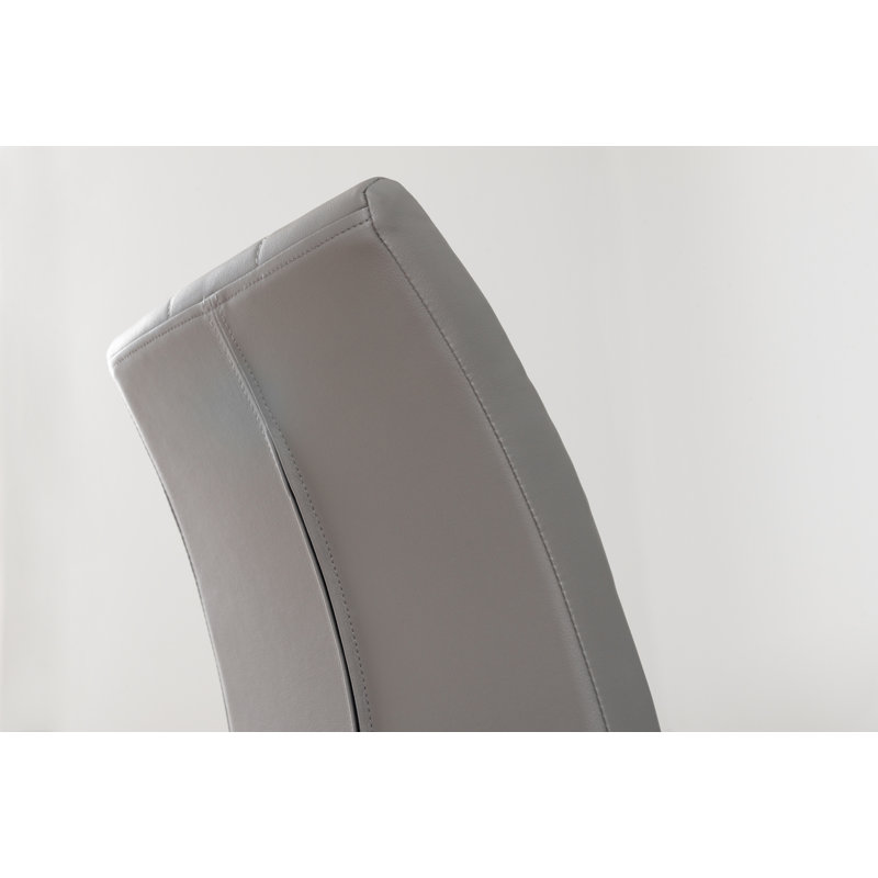Ensemble repas pour quatre personnes, Gris clair / chrome