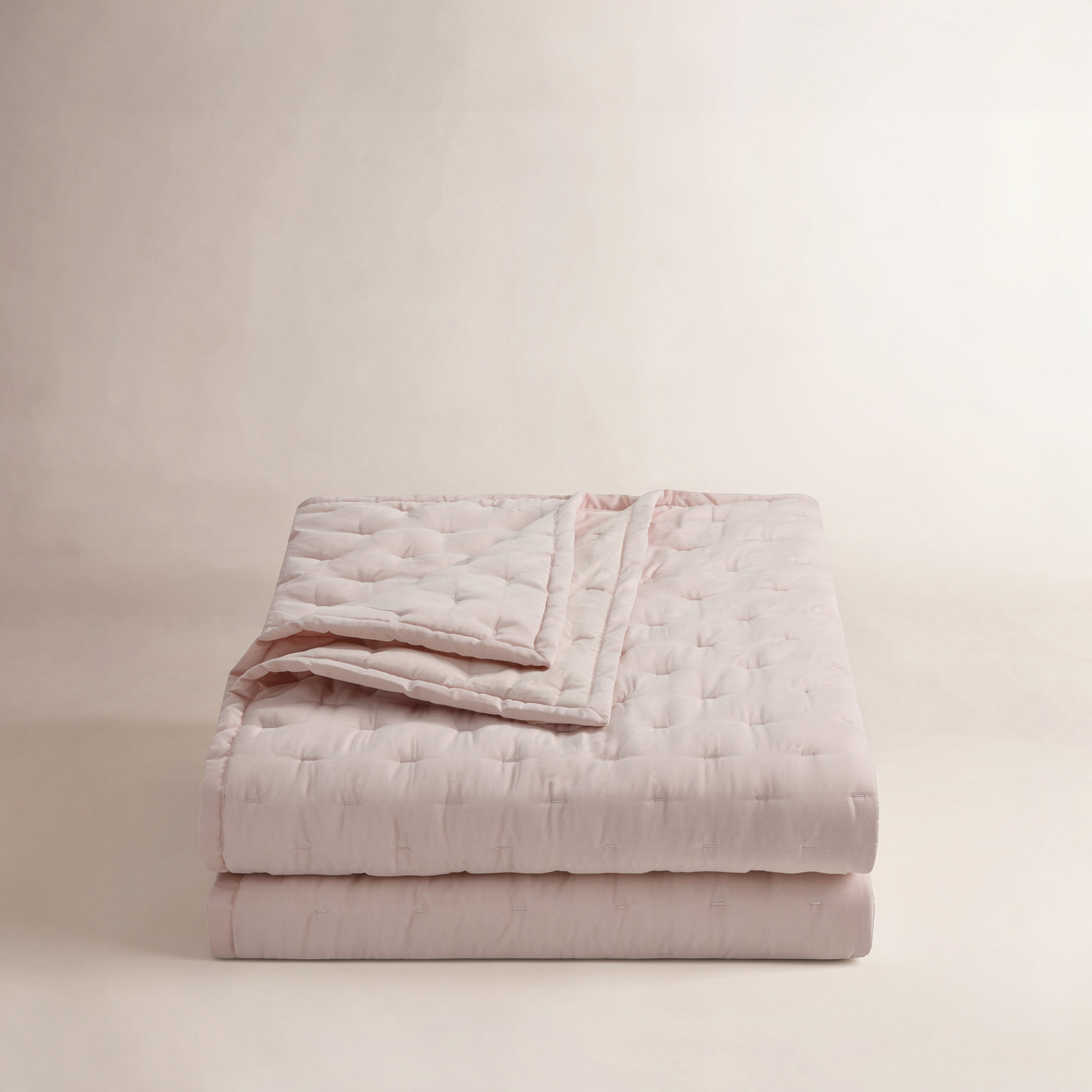 Riggi Lyocell Quilt Set, Queen Quilt + 2 Standard Shams, Blush