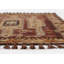 Tapis terre cuite / brun crocheté à la main Valeta-1784105511