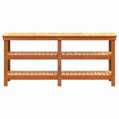 Solid Pine Wood Top Workbench