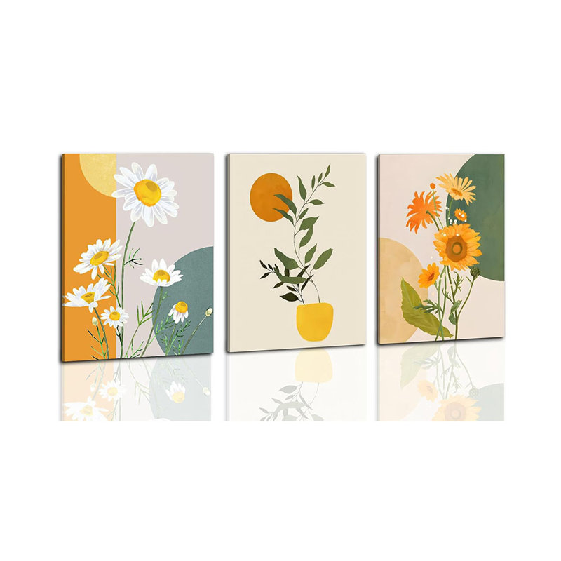 3 Piece Wrapped Canvas Print